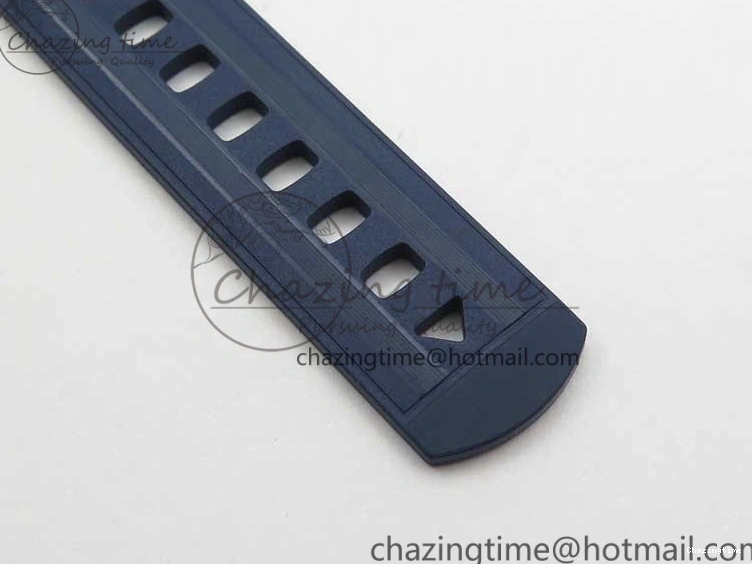 0321 Refined 2018 Seamaster Diver 300M SS YG VSF 1:1 Best Edition YG Bezel Blue Dial on Blue Rubber Strap A 7898